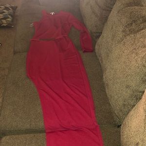 Red Maxi Dress